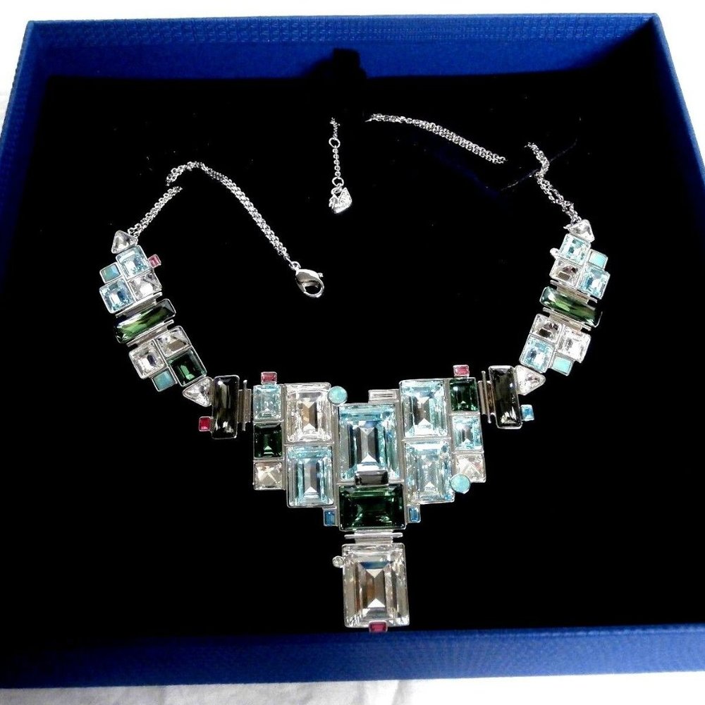 Swarovski Signed Reload Necklace